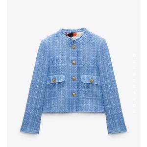 Zara Textured Blazer NWT Sz XL